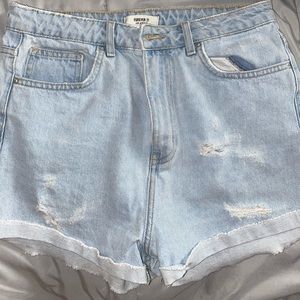 High waisted shorts